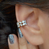 Compression Cartilage Earring Princess Ear Cuff