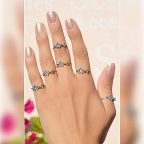 Butterfly Ring - Adjustable Vintage Ring Knuckle Joint  Gold Ring Silver Ring Cute Ring Women Ring Multicolor