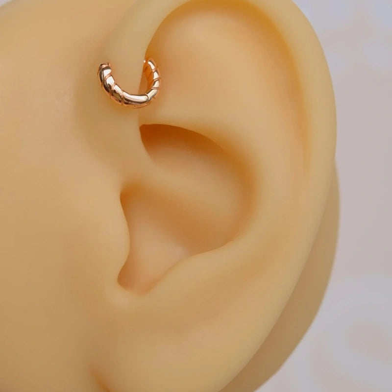 Mini Ring Piercing  5 mm Forward Helix Tragus Piercing Daith Helix