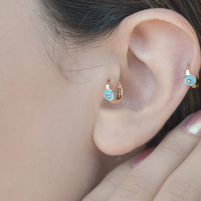 Steel Ring Tragus Piercing Helix Cartilage Earring