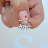 Sexy Written Nipple Piercing Nipple Barbells Nipple Bar Body Piercing Bridge Barbells Body Jewelry Silver