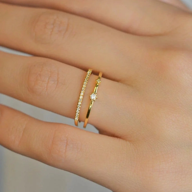 Adjustable Vintage Ring Knuckle Joint  Gold Ring Silver Ring Cute Ring Women Ring