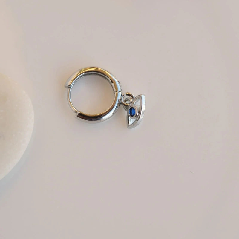 Eye Wobbly Ring Piercing for Helix and Cartilage - Gold and Silver