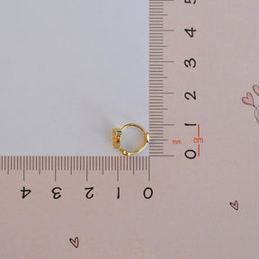 Heart Mini Tragus Piercing Gold and Silver  Colour