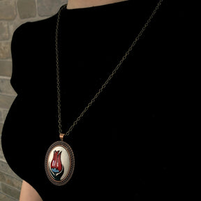 Gonca Ceramic Necklace -1